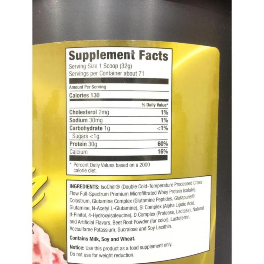 Sữa tăng Cơ Bắp Iso93 Ultimate Nutrition Iso Sensation 5lbs  Iso 93