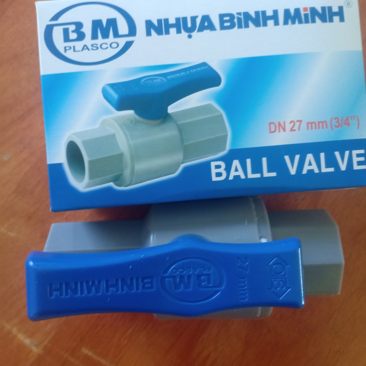 VAN KHÓA ỐNG NƯỚC BÌNH MINH,PHI 21,27,34