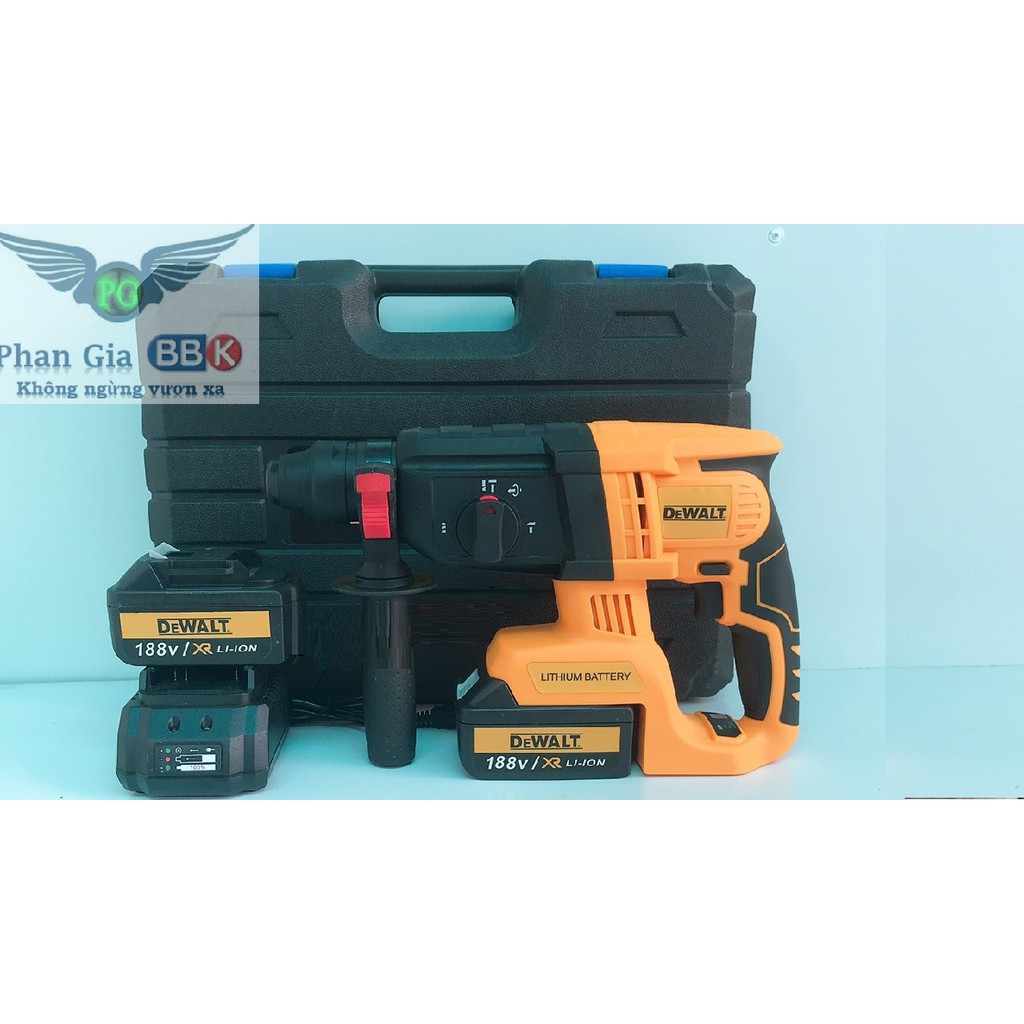 KHOAN BÊ TÔNG DEWALT 188V 2 PIN