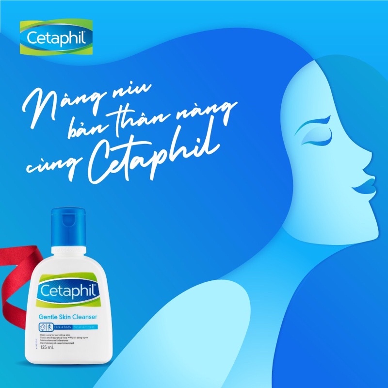 Sữa Rửa Mặt Cetaphil Dịu Nhẹ Gentle Skin Cleanser 125 mL
