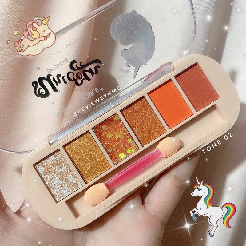 Nhủ mắt 6 ô kim tuyến Iman Unicorn