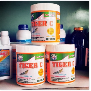 (Thuốc Thủy Sản) Vitamin C trộn cho cá tôm- Tiger C- C trộn thức ăn cho cá tôm, chống s