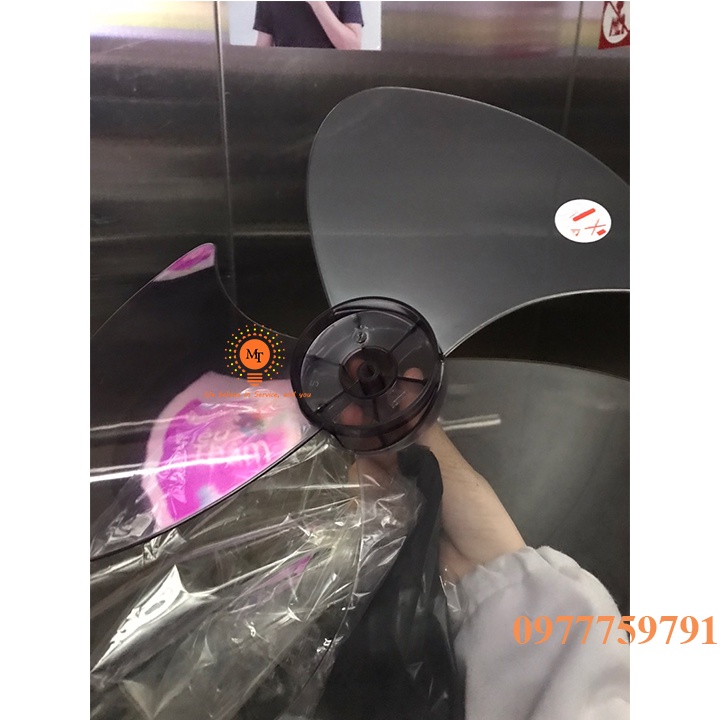 Cánh quạt nhựa trong B4 Senko lỗ tròn chính hãng, cánh quạt B4