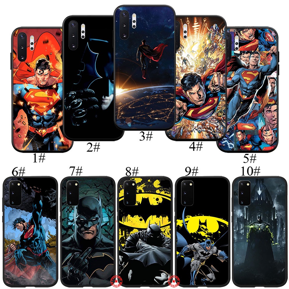 Ốp Điện Thoại Silicon Mềm Hình Batman Superman Bo9 Cho Samsung Galaxy M51 M31 M31S M30 M21 M20
