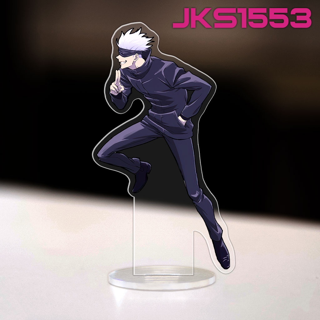 Mô hình đứng Standee bằng arcrylic Jujutsu Kaisen Nhân vật anime manga decor góc học tập trang trí bàn làm việc cao 15cm