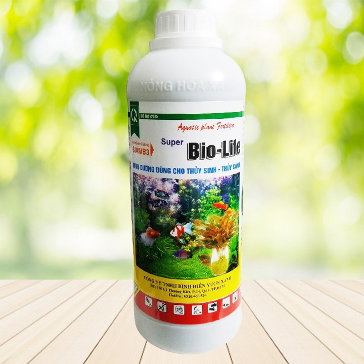 Dung dịch Super Bio-Life dùng cho hồ thủy sinh, cây thủy canh, cây kiểng thủy sinh - 1L