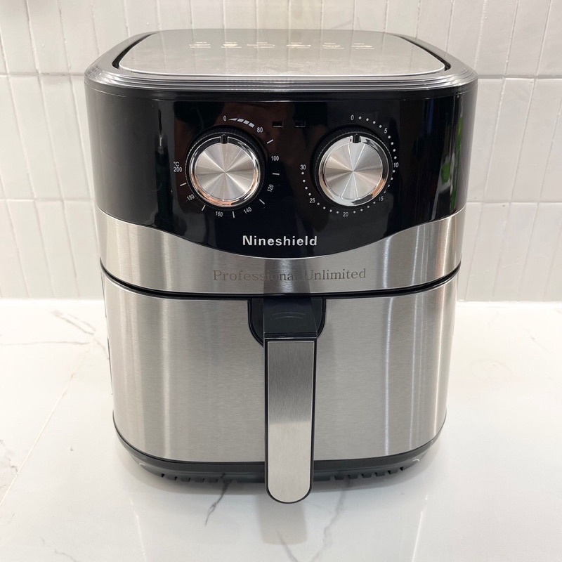 NỒI CHIÊN KHÔNG DẦU NINE SHIELD [KB-8002M] DUNG TÍCH LỚN 10.5L ( SHOP D&Y )