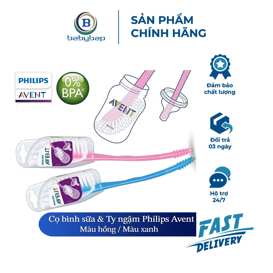 Cọ Bình Sữa Philips Avent