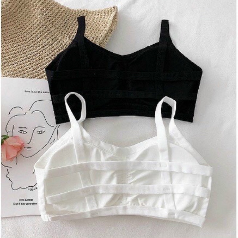 Áo bra học sinh 3 dây có đệm ngực
