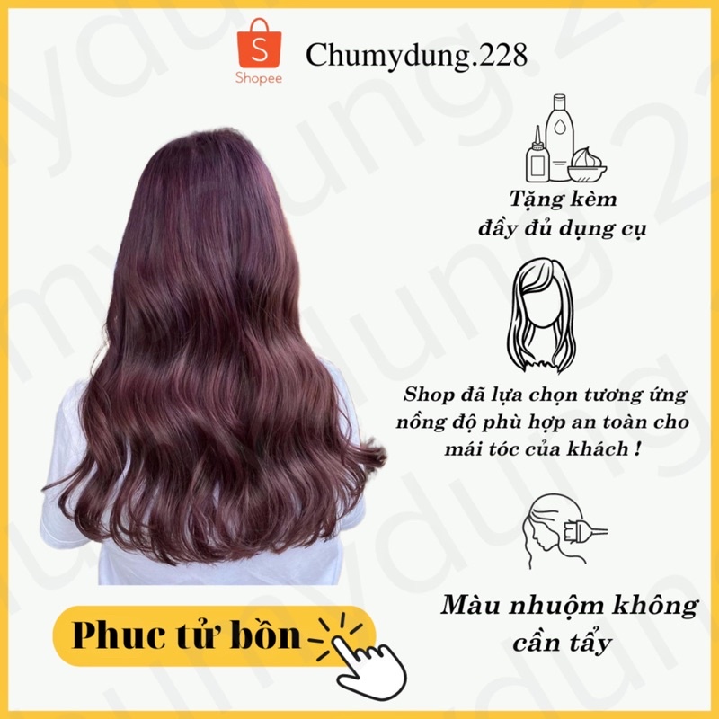 Thuốc nhuộm tóc màu Phúc Bồn Tử ( không tẩy tóc)