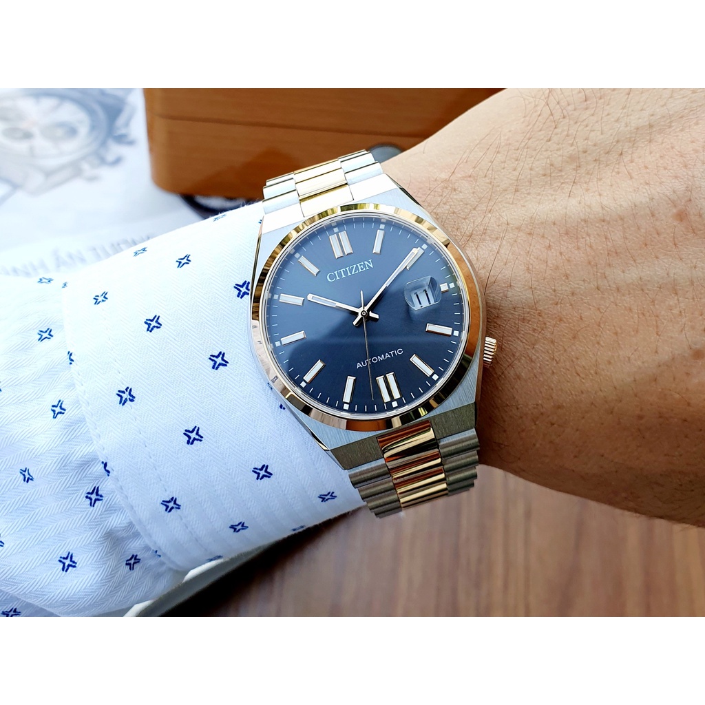 Đồng Hồ Nam Citizen NJ0154-80H Automatic Sắt Demi Sapphire