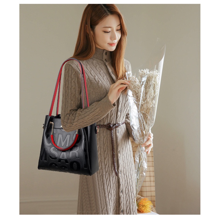 Túi xách Chuwanglin bằng da PU cỡ lớn thời trang dành cho nữ