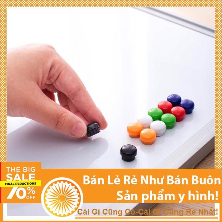 Nam châm gắn bảng 15mm Deli - 1 vỉ - E7823