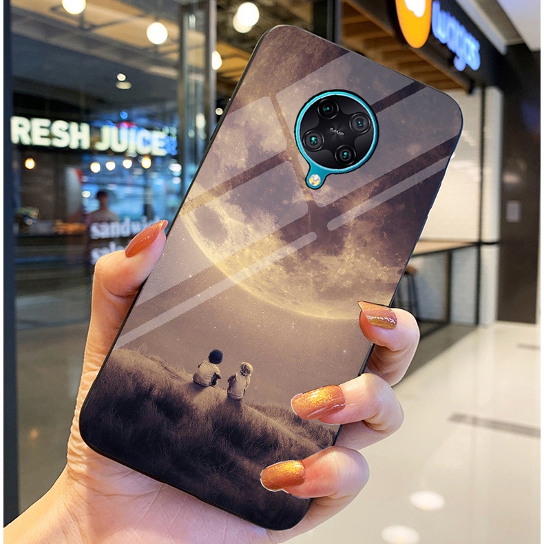 Ốp Lưng XIAOMI REMDI K30 PRO, K30 ULTRA, POCO F2 PRO Ốp kính bóng cao cấp Phi Hành Gia