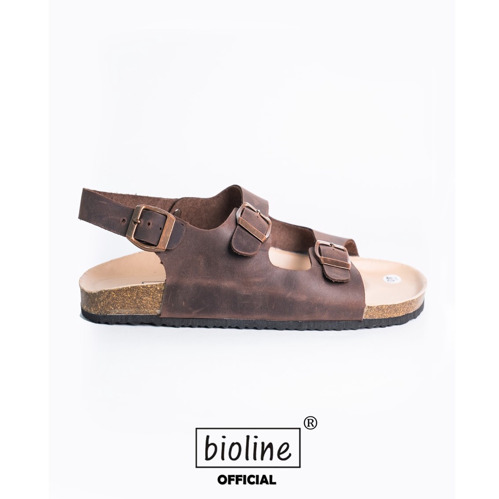 DK02 - Dép Đế Trấu BIOLINE Official Hai Quai Ngang Lót Pu Kem Chống Nước