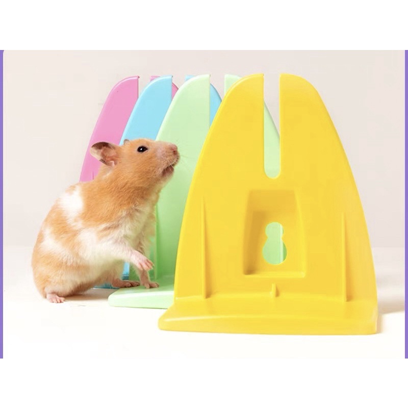 Wheel nhựa 11cm để lồng mika hay lồng sắt đều được dành cho hamster