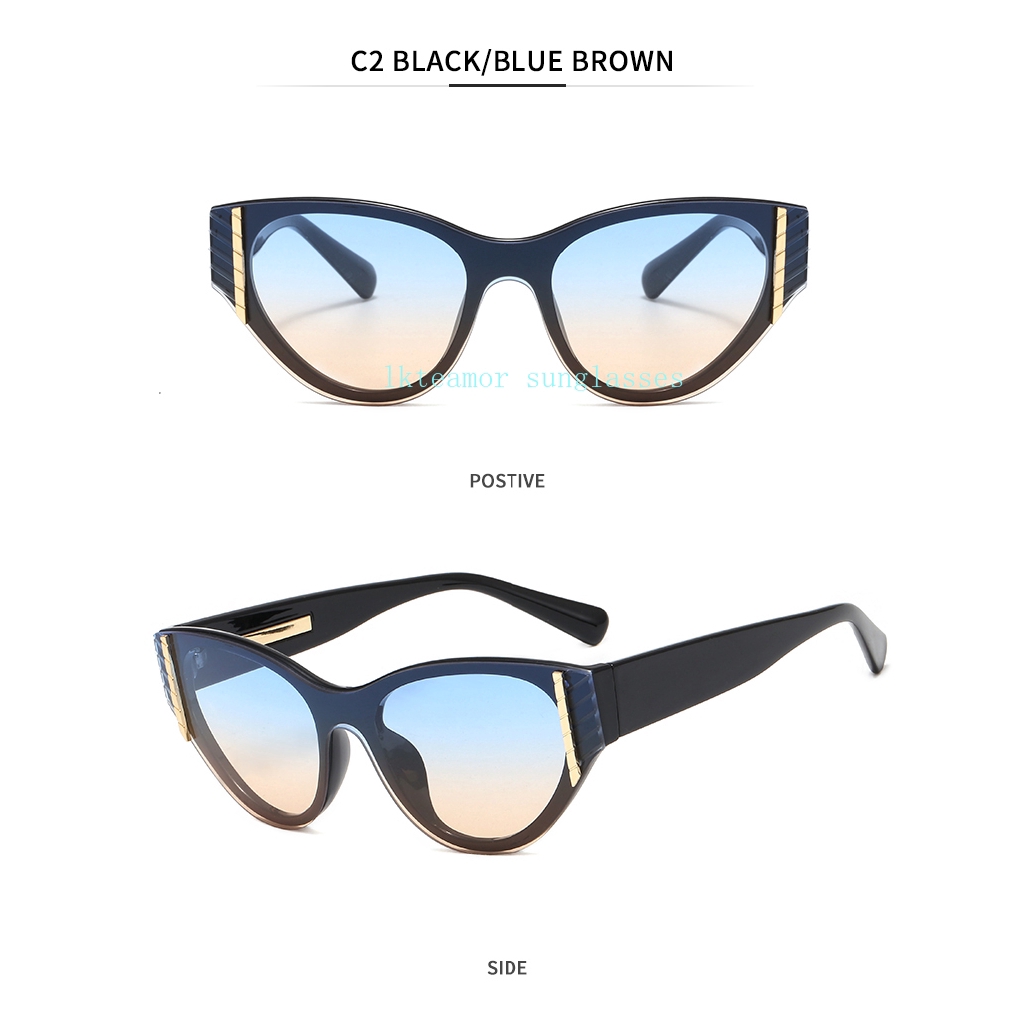 Kính mát kiểu mắt mèo phong cách cổ điển thời trang cho nữ