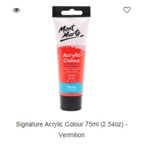 Màu acrylic studio MontMarte dạng tuýp 75ml