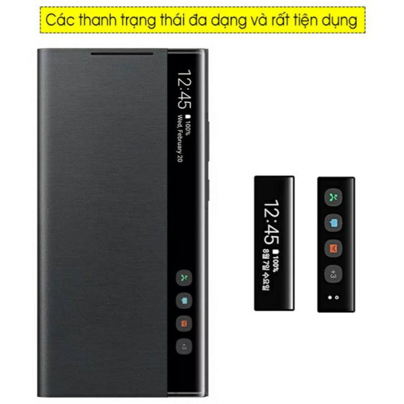 Bao da Clear View Cover Samsung Galaxy Note 20/ Note 20 Ultra/ Ultra 5G chính hãng | BigBuy360 - bigbuy360.vn