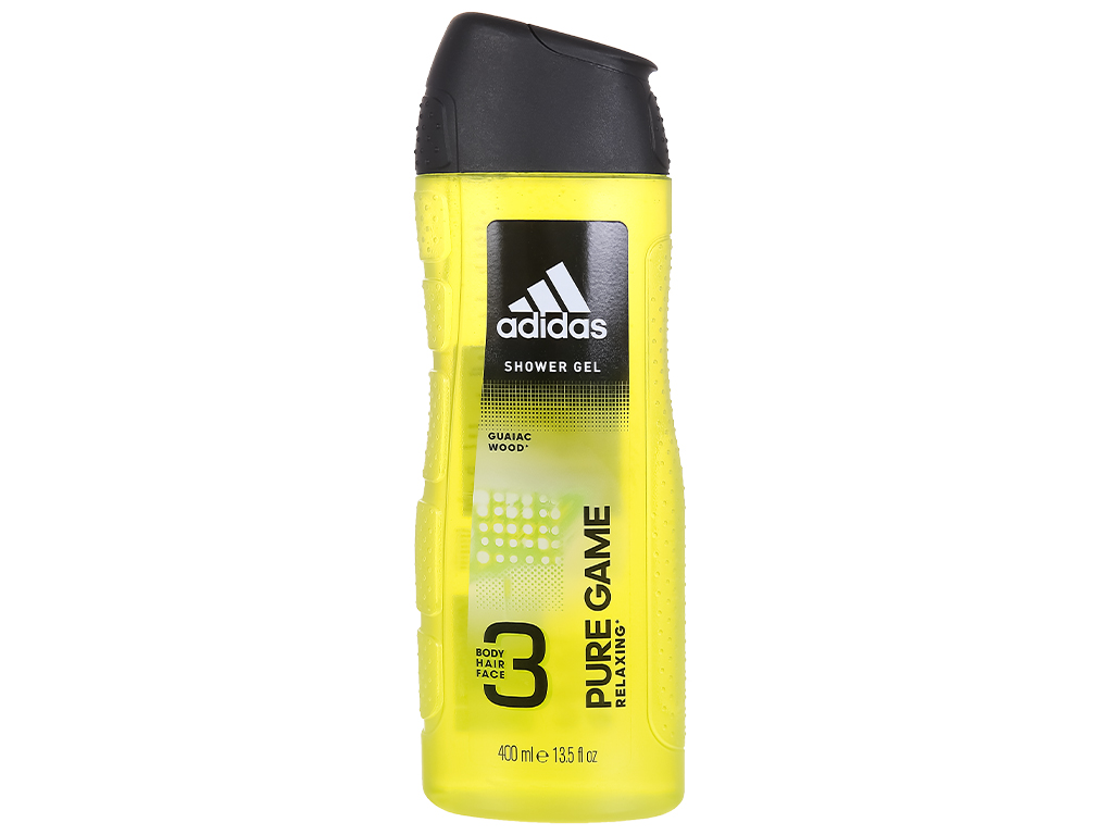 [Hàng nhập khẩu chính hãng] Sữa Tắm Gội Toàn Thân Nam Adidas Pure Game (Xanh lá) 400ml