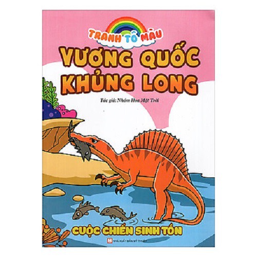 Sách - Combo Tranh Tô Màu Vương Quốc Khủng Long (Trọn Bộ 4 Cuốn)