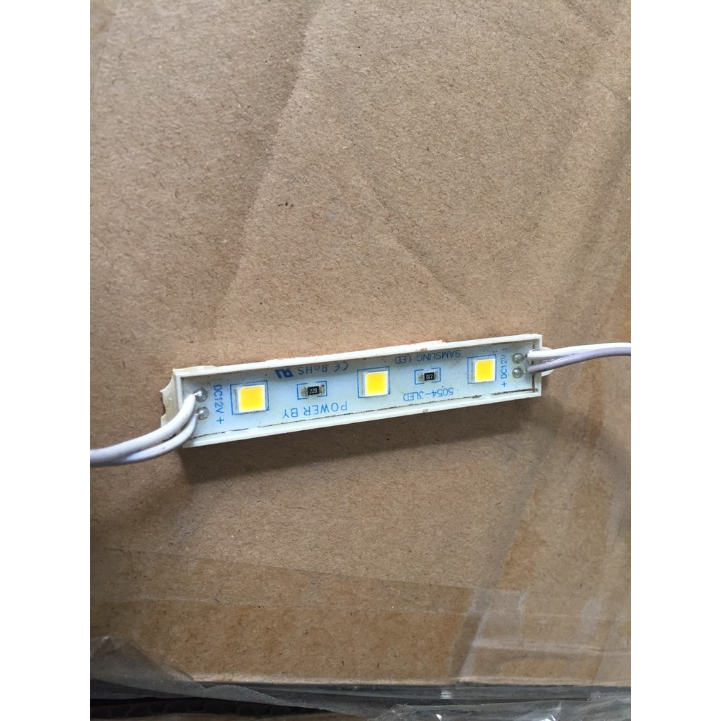 Đèn LED 12V 3 bóng cũ