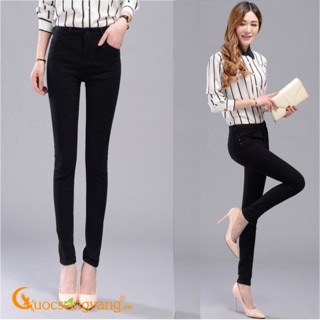 Quần leggings -tregging công sở Umi cúc khóa dãn nhiều