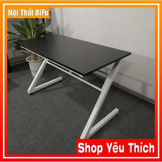 Bàn Gaming Z Mặt Gỗ Z2 (Black-white) - Bàn Làm Việc