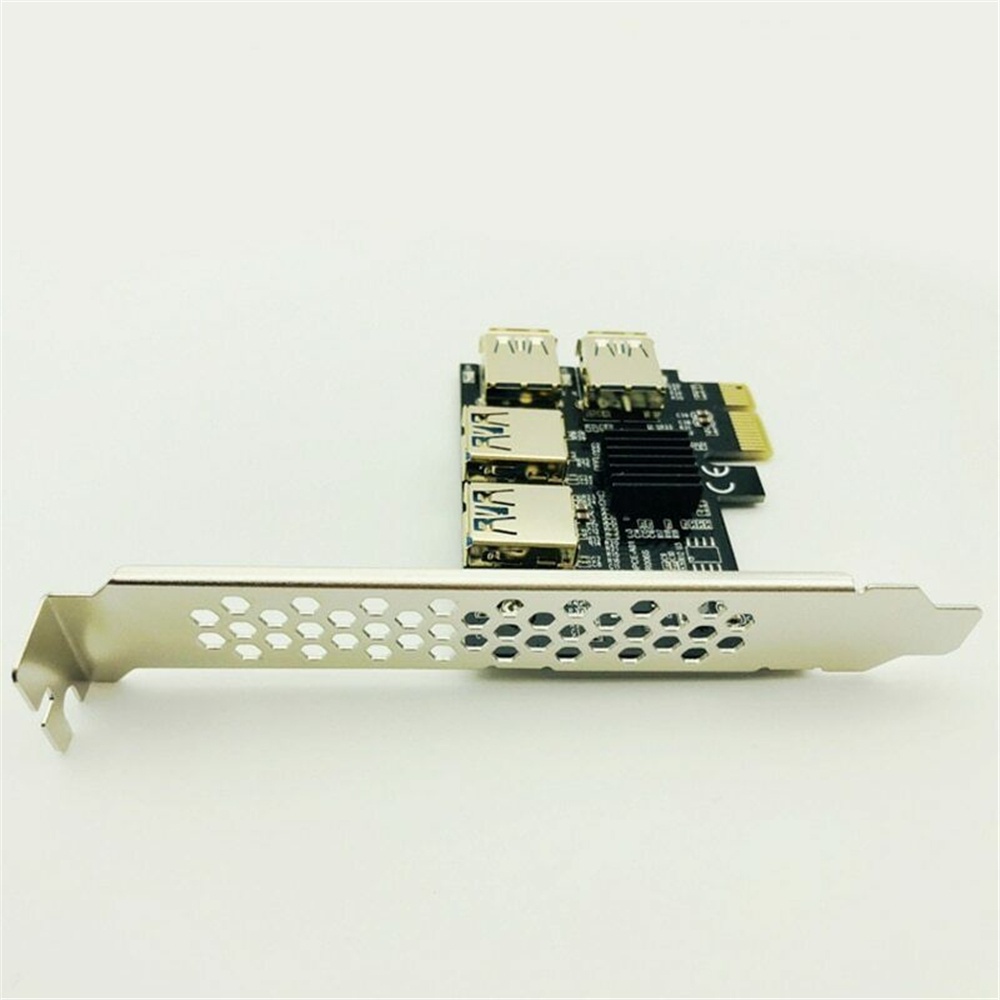 Bộ Chuyển Đổi Thẻ Pci Express 1 Sang 4 Usb Usb 3.0 Khe Cắm Pci-E 1x Sang 16x Pcie Pci-E Cho Bitcoin | BigBuy360 - bigbuy360.vn