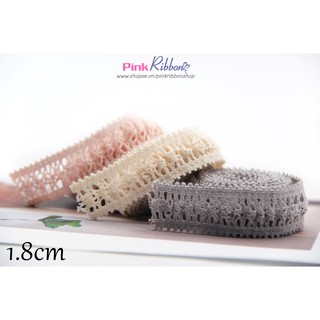 Thun ren  cotton cao cấp 1.8cm làm băng đô, phụ kiện may mặc.