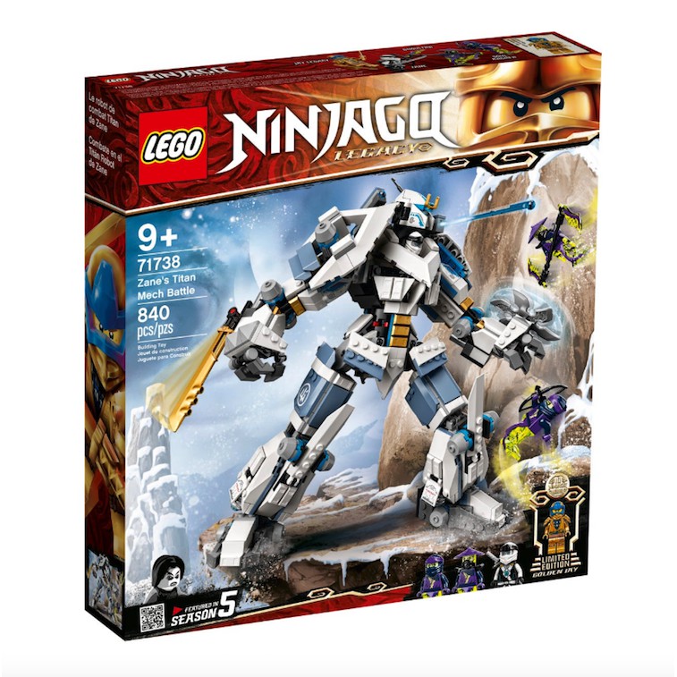 Lego HaHa - Lego Ninjago - Chiến Giáp Titan Của Zane - 71738