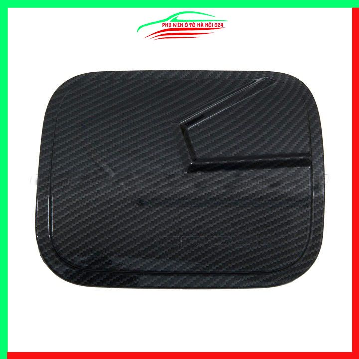 Ốp nắp xăng Corolla Cross 2020-2023 vân cacbon bảo vệ chống trầy trang trí ô tô