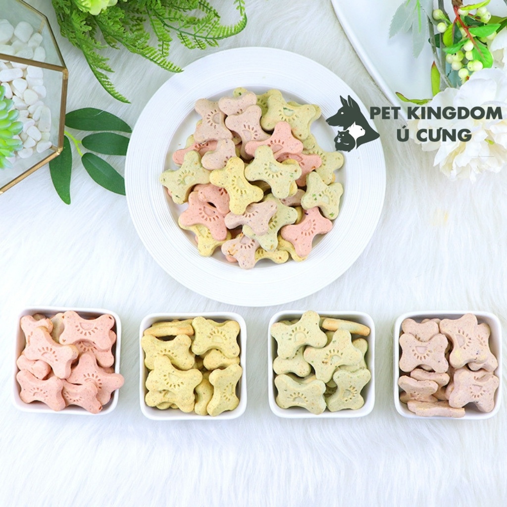 Bánh Thưởng Cho Chó Mèo Bánh Quy Sữa Gói 100g