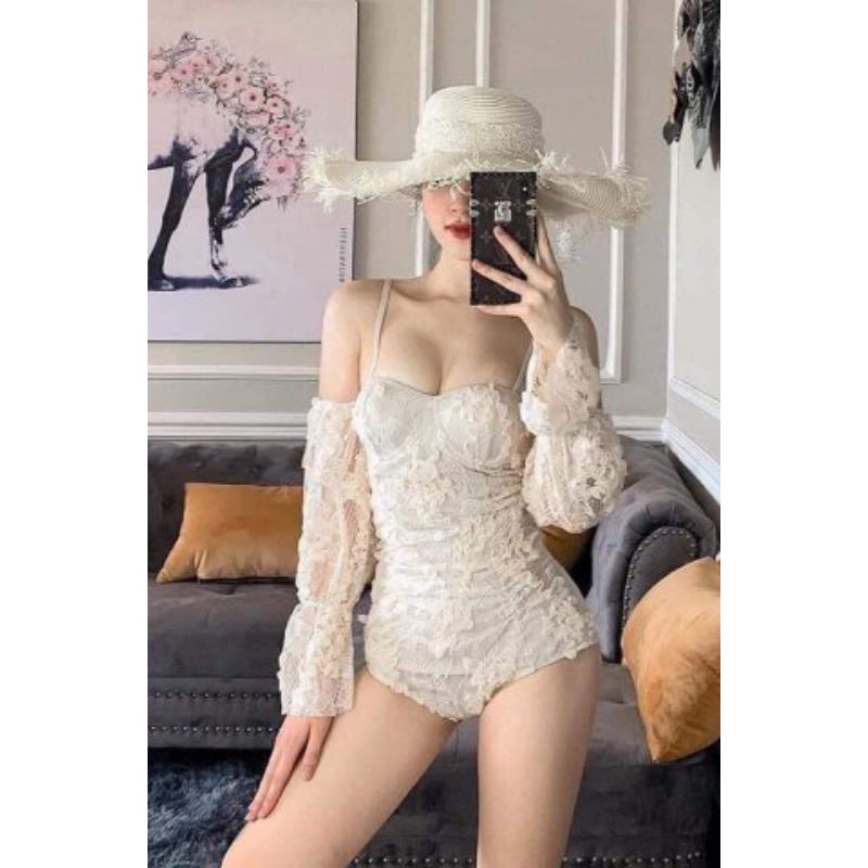 Sét đồ bơi ren be