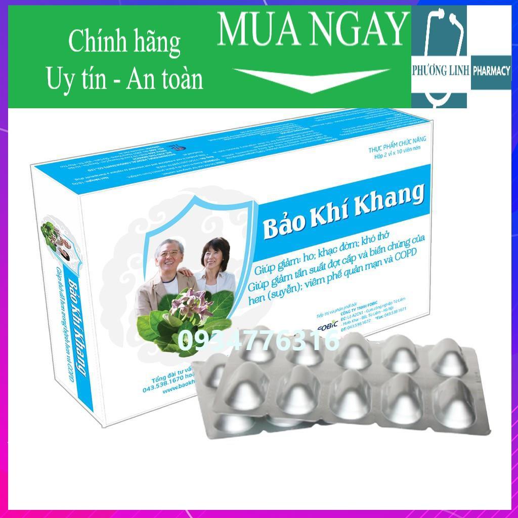 ✅ BẢO KHÍ KHANG - Bảo Vệ Chức Năng Hệ Hô Hấp