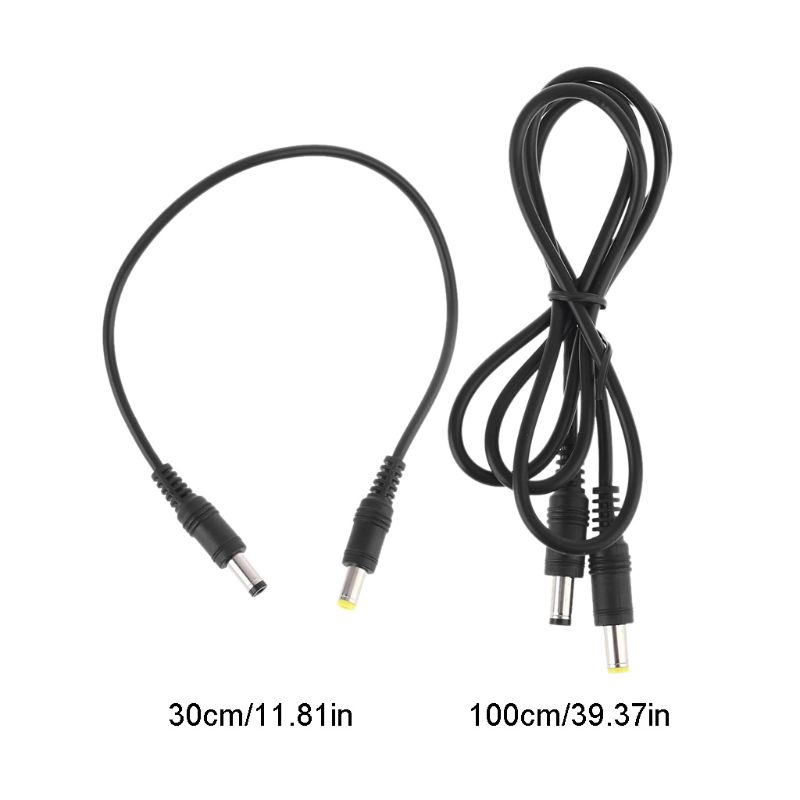 Dây Cáp Chuyển Đổi Từ Giác Cắm 5.5x2.1mm Sang 5.5x2.5mm Cho Cctv Camera Laptop
