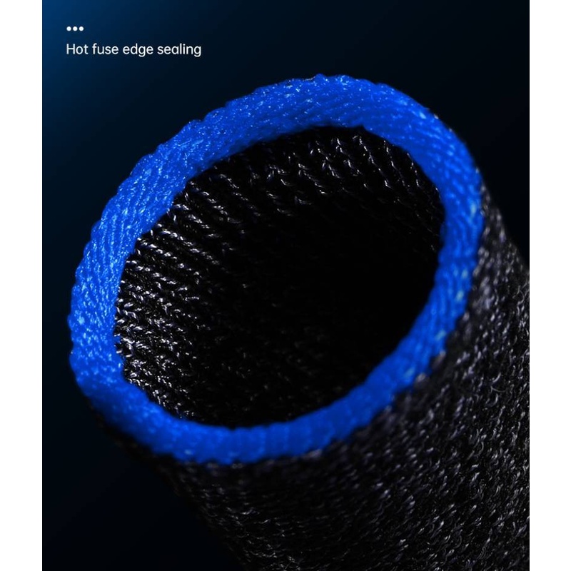 Bộ 2 găng đeo ngón tay chơi game trên điện thoại di động chống mồ hôi dùng được màn hình cảm ứng