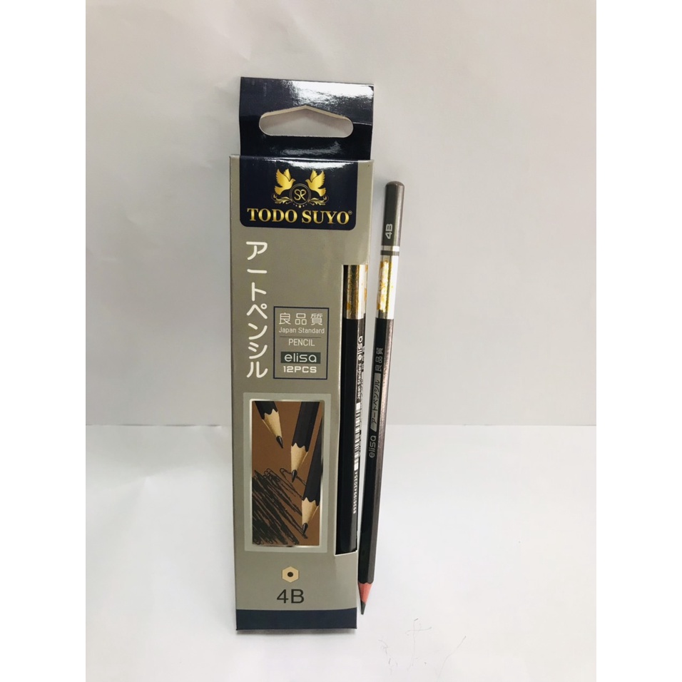 Combo 3 chiêc bút chì gỗ mềm Gstar ELISA 2B đến 10B