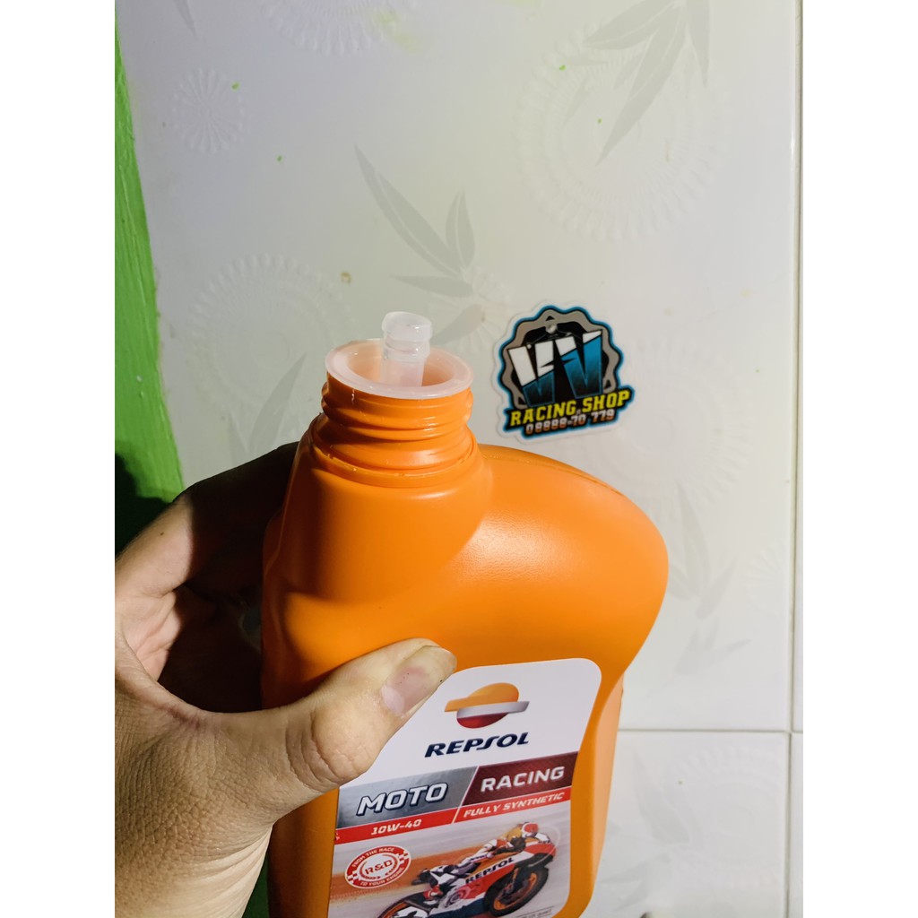 [Có Vòi - Hàng Châu Âu] Nhớt Repsol Racing 4T 10W40 Full Tổng Hợp Chính Hãng