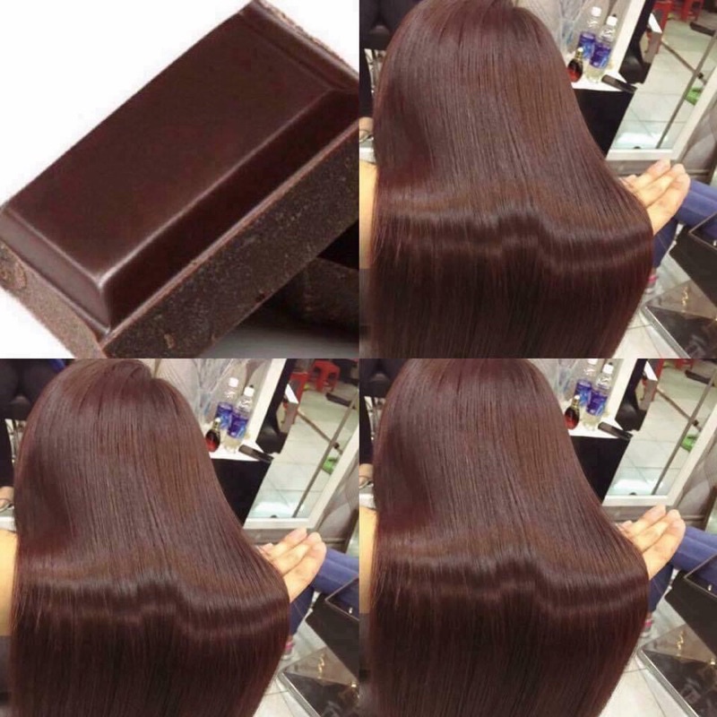 Mua Thuốc nhuộm tóc màu nâu Socola ánh vàng (66.0) 123 Chocolate Color  Cream 100ml tại Á ĐÔNG HAIRSHOP | Tiki