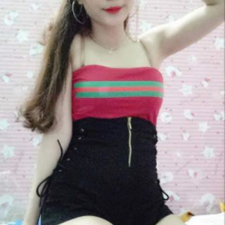 QUẦN SHORT LƯNG CAO ĐAN DÂY