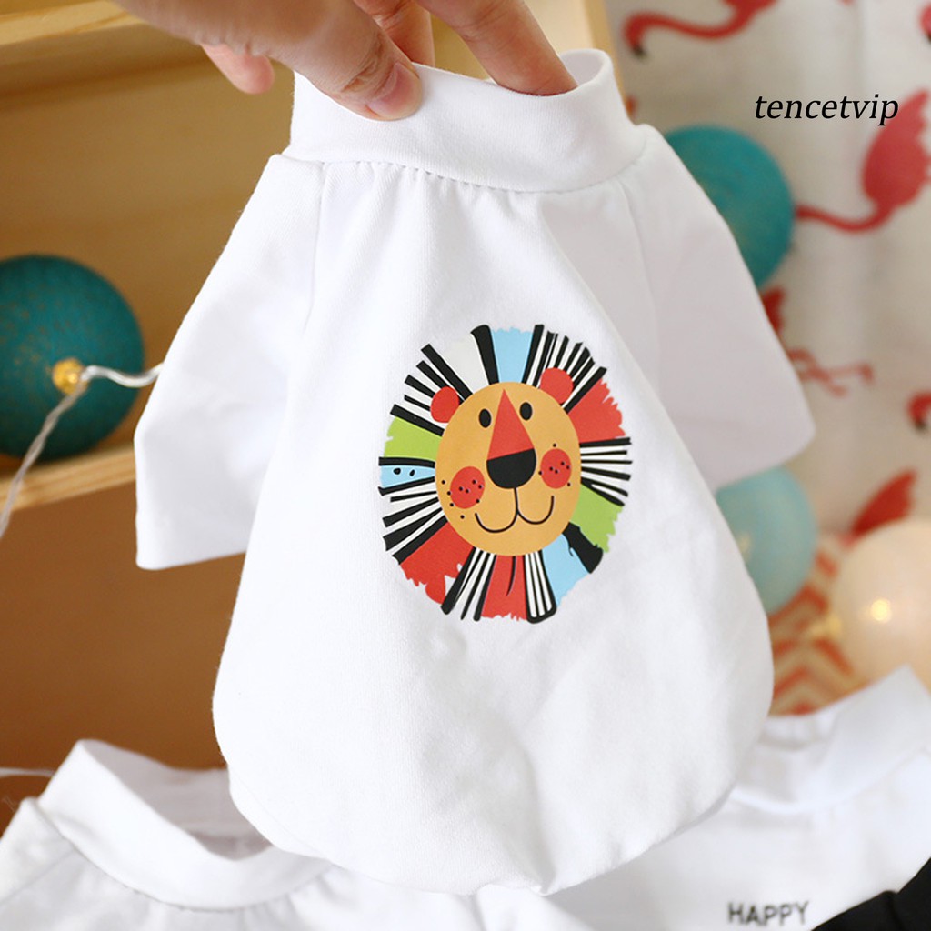 Áo Thun Cổ Tròn Cho Thú Cưng