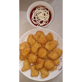 Gà Nugget 1kg/Gà tẩm bột/ Gà viên tẩm bột 1kg/ Chicken nugget/ Tempura Chicken Nugget 1kg