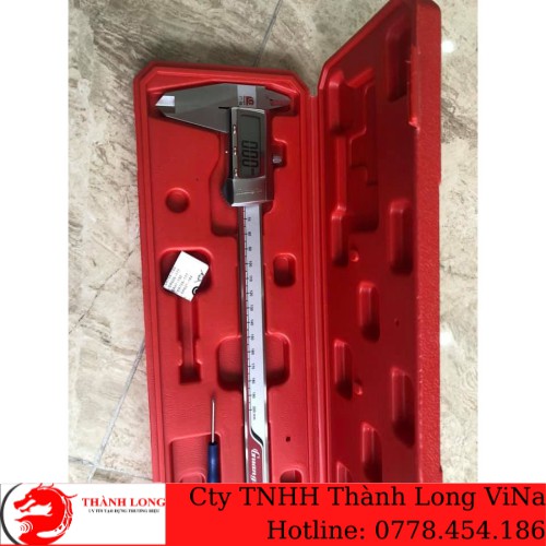 Thước kẹp điện tử GuangLu, từ 0 - 200mm.