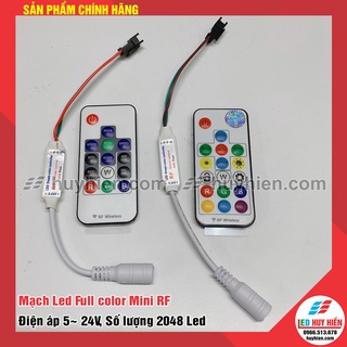 ❀♞✹ Mạch điều khiển led phun màu RF ic 1903, 2811 (RF full color) dây, cuộn