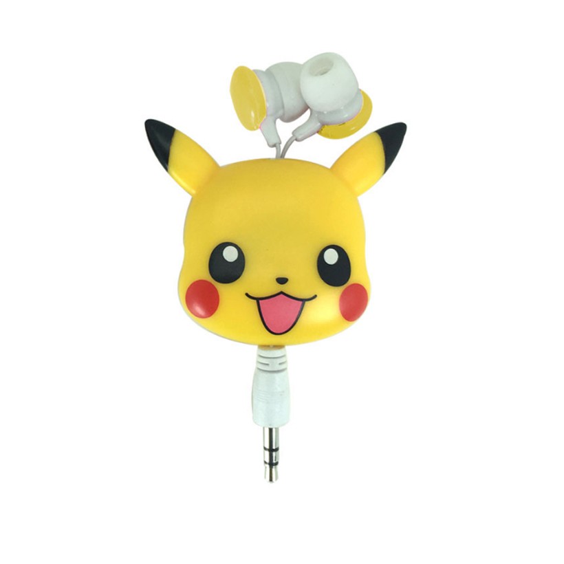 Tai nghe dây rút Pokemon