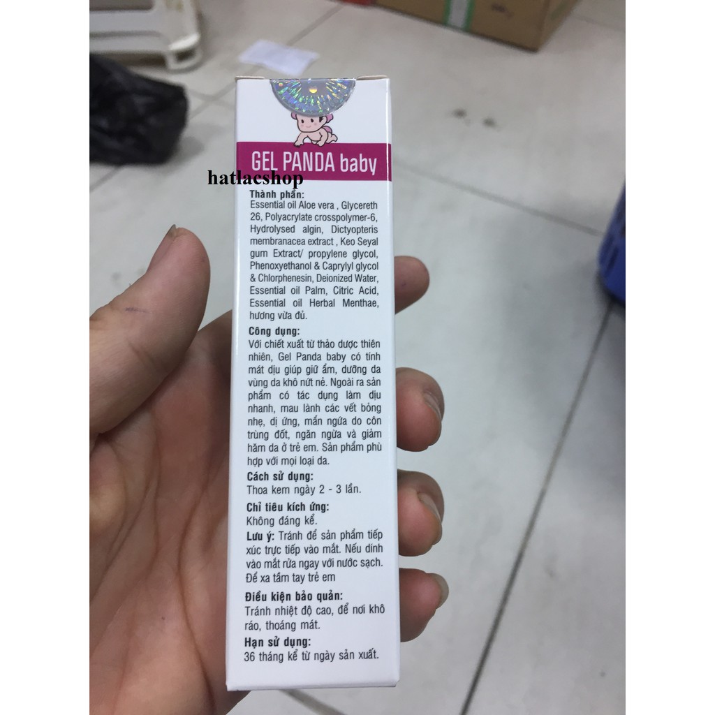 GEL PANDA BABY NGỪA HĂM,LÀNH VẾT CÔN TRÙNG 30g