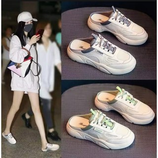 Free ship Giày thể thao nữ - giày nữ dáng sục thể thao phối viền siêu hot 2020