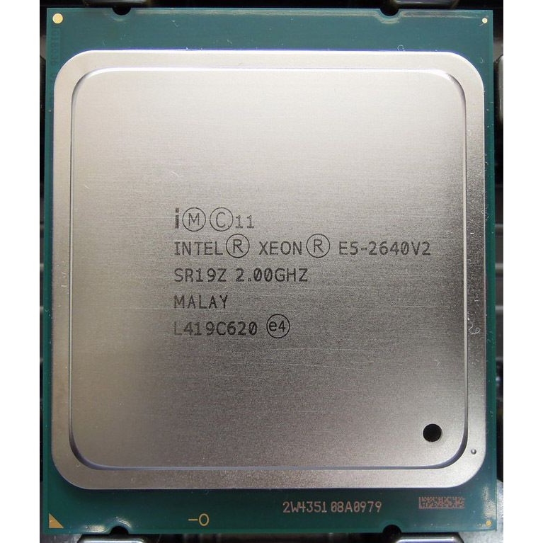 Bộ vi xử lí Intel Xeon E5-2640  6 nhân 12 Luồng dành cho dân Đồ Hoạ Và Game thủ