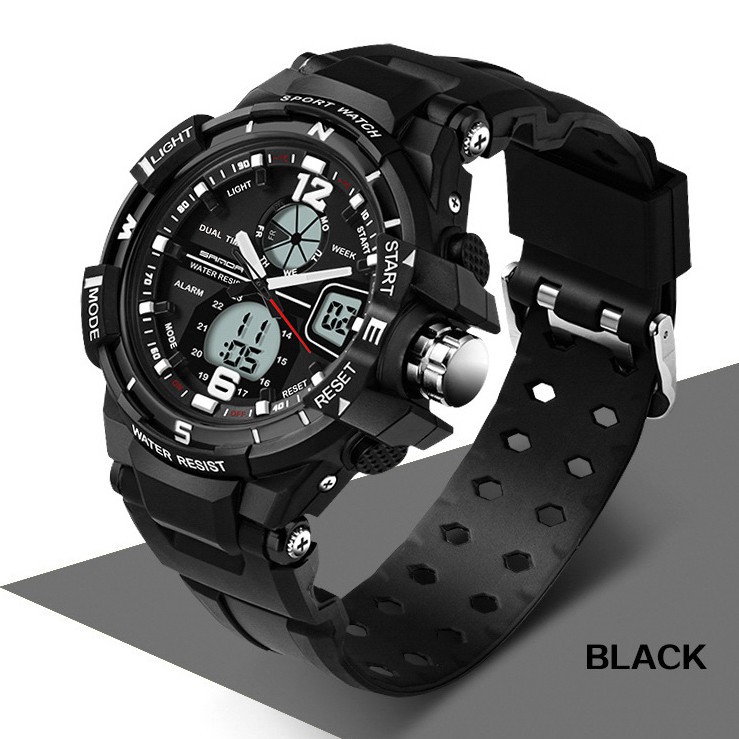 Đồng hồ Trẻ Em thể thao SANDA JAPAN Chống nước Siêu bền [HÀNG XỊN] | BigBuy360 - bigbuy360.vn